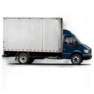 Box Truck In Action PNG 06132024