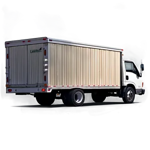 Box Truck Night Delivery PNG 06132024