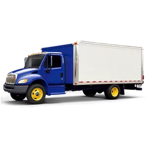 Box Truck With Logo Png Dvq PNG image