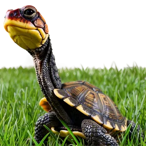Box Turtle In Grass PNG Mmq95