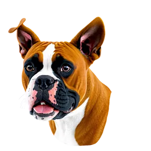 Boxer Dog Head PNG Asr87 PNG