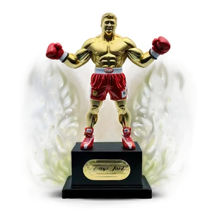 Boxing Champion Trophy Png 05042024 PNG image