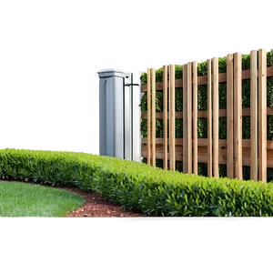 Boxwood Privacy Fence PNG 06212024 PNG