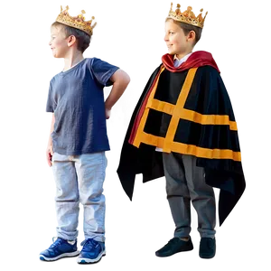 Boy Wearing Crown Png 48 PNG image