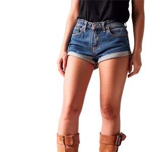 Boyfriend Cut Jorts PNG 06132024