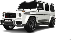 Brabus Mercedes G Class S U V PNG image