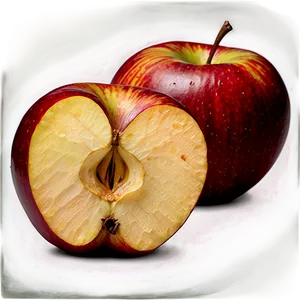 Braeburn Apple Detail PNG Bll PNG