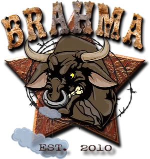 Brahma Bull Logo Established2010 PNG image