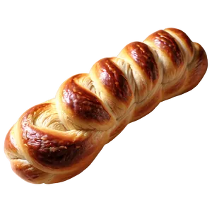 Braided Challah Bread PNG 05232024