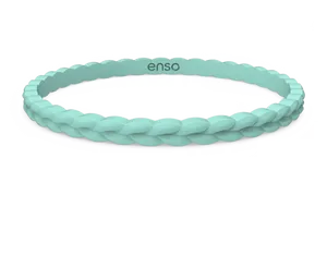 Braided Silicone Bangle Enso Bracelet PNG image