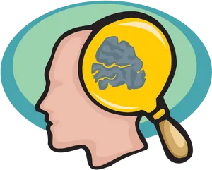 Brain Exploration Graphic PNG