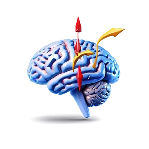 Brain With Arrows Png Cgl90 PNG image