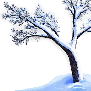 Branches With Snow PNG 06272024 PNG