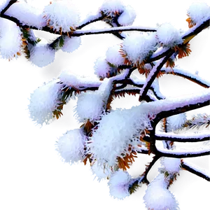 Branches With Snow PNG Ixa62 PNG