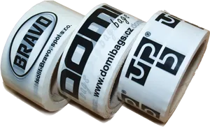 Branded Packaging Tape Rolls