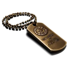 Brass Dog Tags PNG Auu PNG