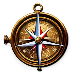 Brass Marine Compass Png 98 PNG image