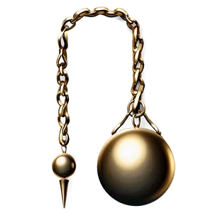 Brass Pendulum PNG 06252024 PNG