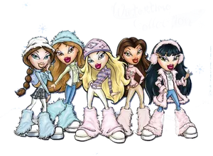 Bratz Wintertime Collection PNG image