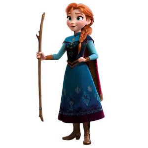 Brave Anna Frozen 2 PNG 06282024 PNG
