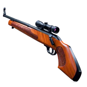 Break Action Hunting Rifle PNG 06132024