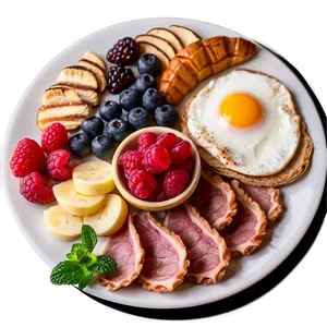 Breakfast Platter Assortment PNG Qhh27 PNG