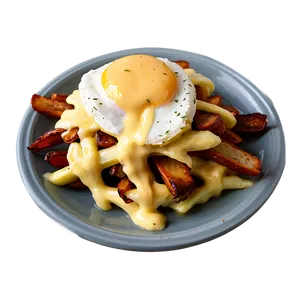 Breakfast Poutine With Hollandaise PNG 98 PNG