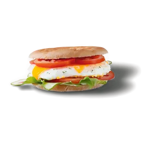 Breakfast Sandwich Delight PNG Mds24