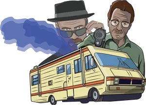 Breaking Bad Animated Characters R V PNG image