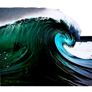 Breaking Wave Panorama Png Dge PNG image