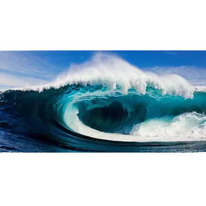 Breaking Wave Panorama Png Dne PNG image