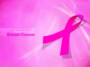 Breast Cancer Awareness Ribbon PNG image