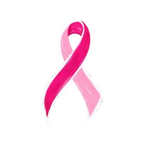 Breast Cancer Ribbon In Brush Stroke Png Tgc PNG image