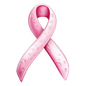 Breast Cancer Ribbon With Leaves Png 87 PNG image