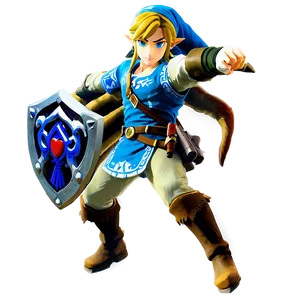 Breath Of The Wild Link Png 05212024 PNG image