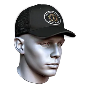 Breathable Black Cap PNG Lkn PNG