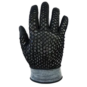 Breathable Black Mesh Gloves Png 06282024 PNG image