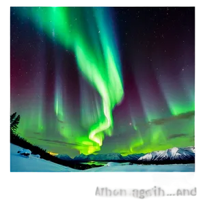 Breathtaking Aurora Borealis Png Bcg PNG image