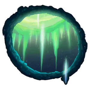 Breathtaking Aurora Landscape PNG 82 PNG
