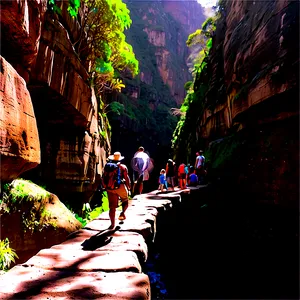Breathtaking Canyon Walk PNG 20 PNG