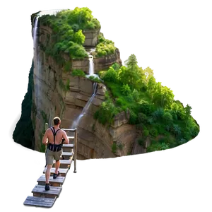 Breathtaking Canyon Walk PNG Xnf