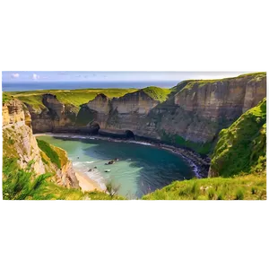 Breathtaking Cliffside View Picture PNG Kpj