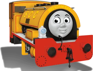 Brendam Bay Sodor Searchand Rescue Engine PNG image