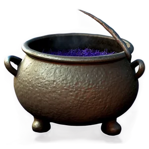 Brewing Witchcraft Cauldron Png Fjr19 PNG image
