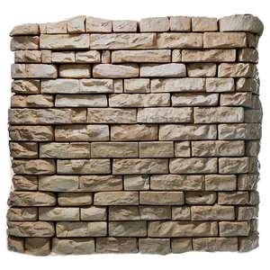 Brick And Rock Wall PNG 06292024