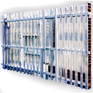 Brick Boundary Fence PNG Ybi19