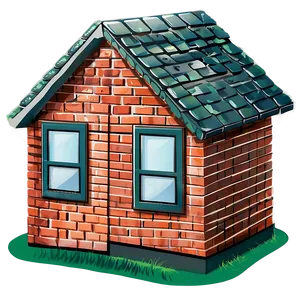 Brick House Clipart PNG 06122024 PNG