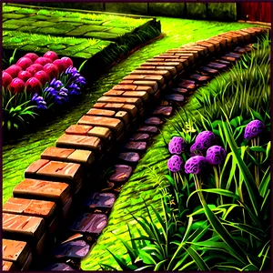 Brick Pathway PNG 06202024 PNG