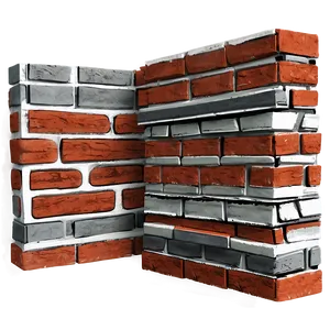 Brick Wall Construction PNG Rur39