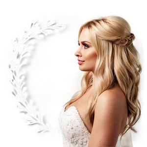 Bridal Blond Hair PNG 06262024 PNG